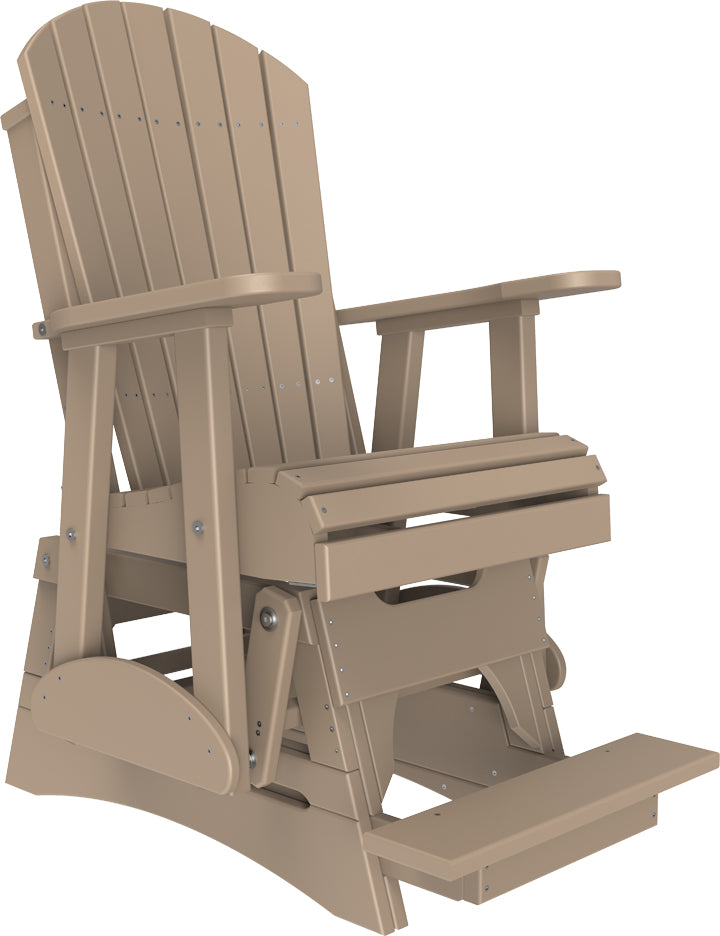 LuxCraft 2' Adirondack Balcony Glider