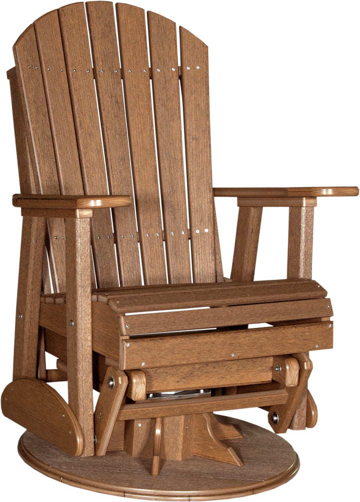 LuxCraft  2' Swivel Adirondack Glider