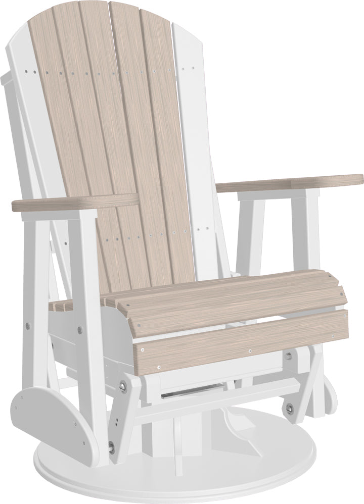 LuxCraft  2' Swivel Adirondack Glider