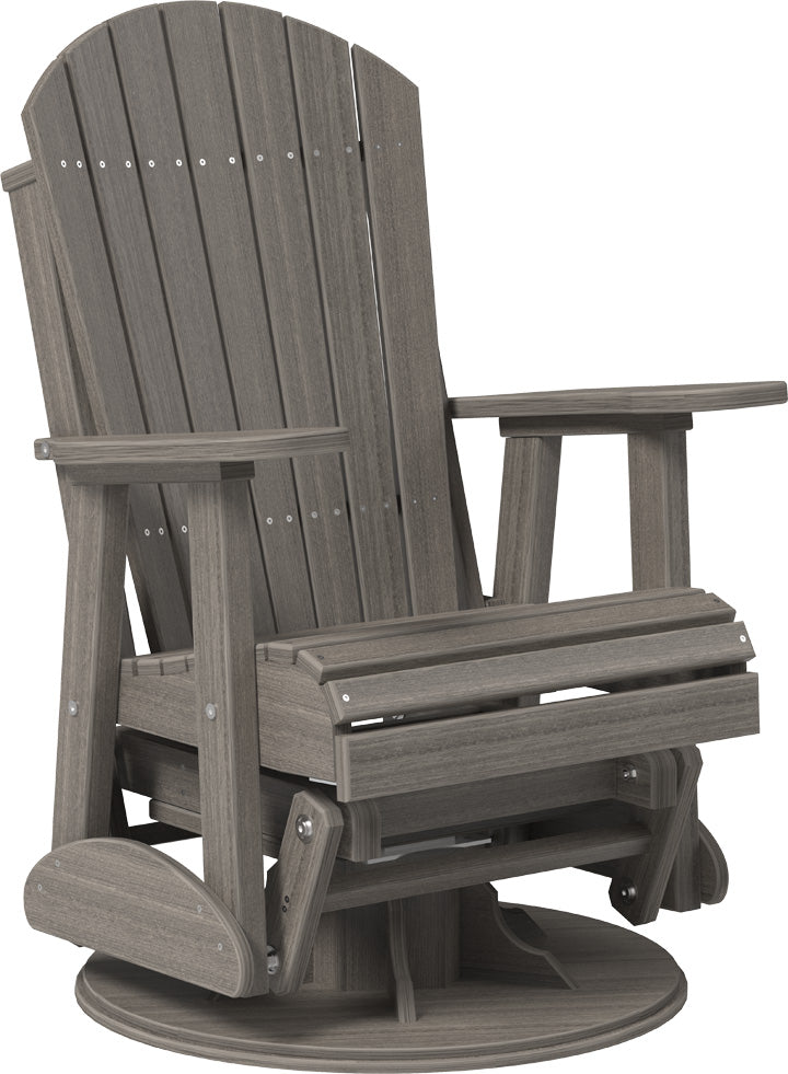 LuxCraft  2' Swivel Adirondack Glider