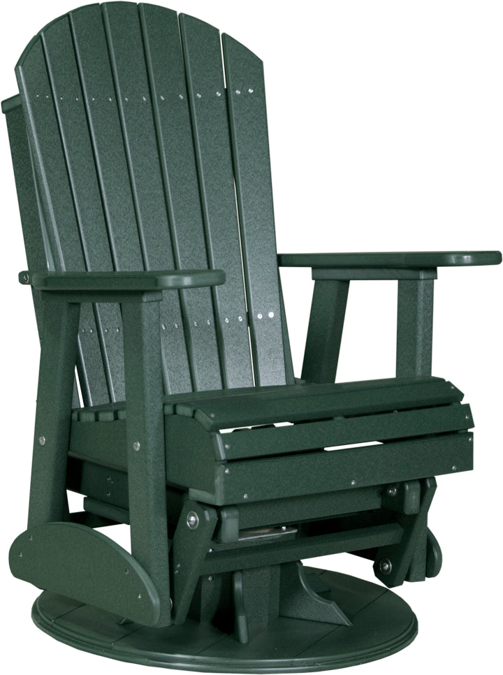 LuxCraft  2' Swivel Adirondack Glider