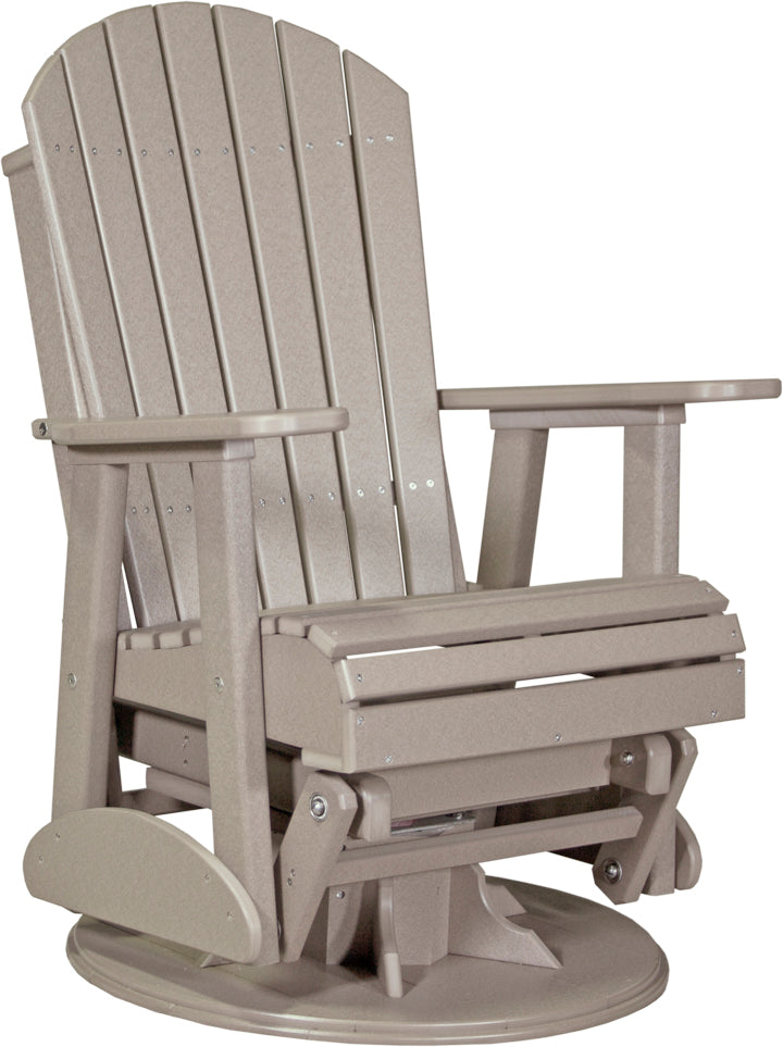 LuxCraft  2' Swivel Adirondack Glider