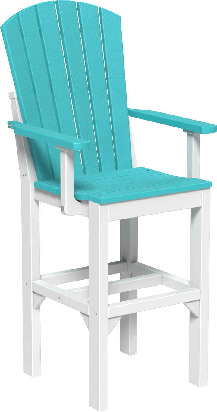 LuxCraft Adirondack Arm Chair (Dining, Counter, and Bar Height Available)