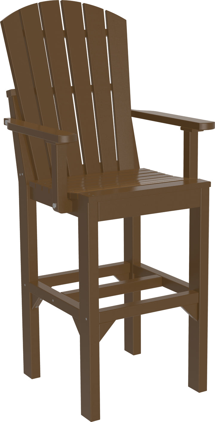 LuxCraft Adirondack Arm Chair (Dining, Counter, and Bar Height Available)