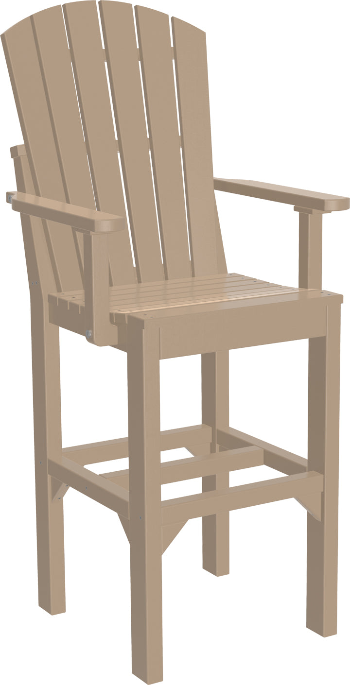 LuxCraft Adirondack Arm Chair (Dining, Counter, and Bar Height Available)