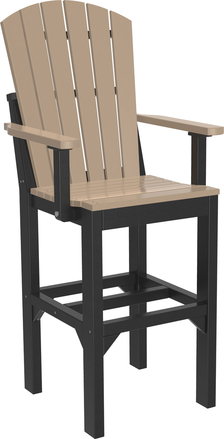 LuxCraft Adirondack Arm Chair (Dining, Counter, and Bar Height Available)