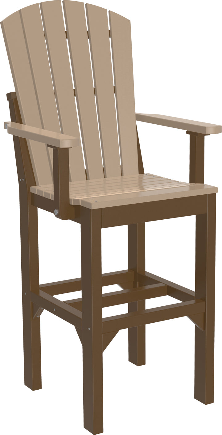 LuxCraft Adirondack Arm Chair (Dining, Counter, and Bar Height Available)