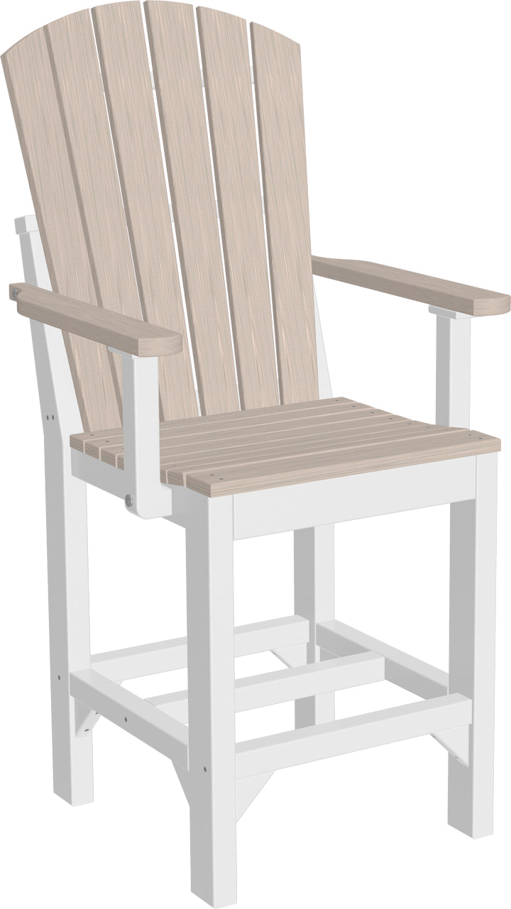 LuxCraft Adirondack Arm Chair (Dining, Counter, and Bar Height Available)