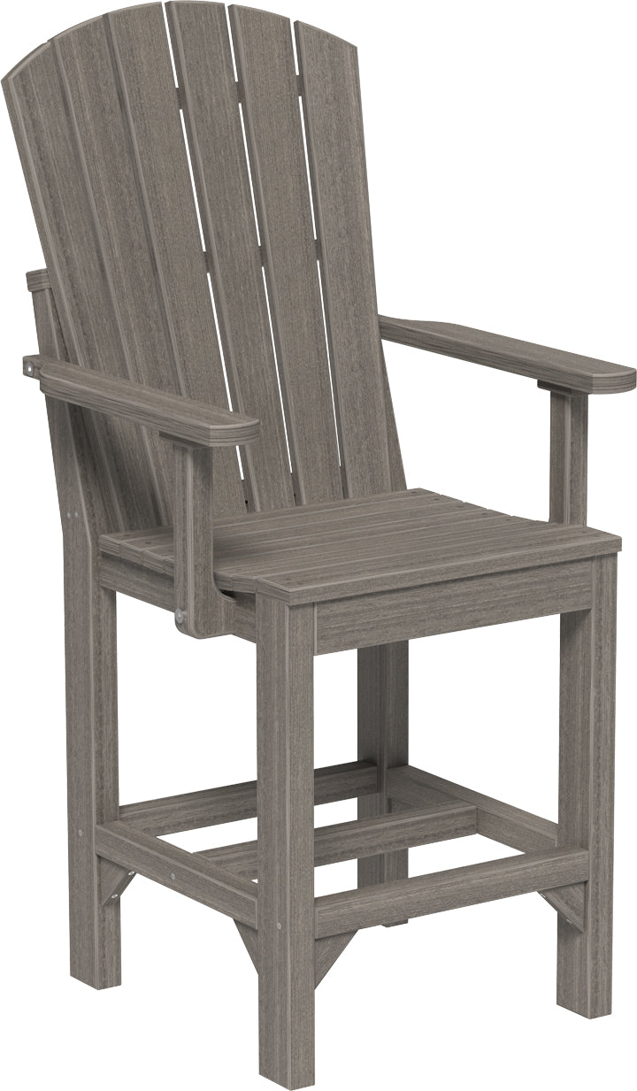 LuxCraft Adirondack Arm Chair (Dining, Counter, and Bar Height Available)