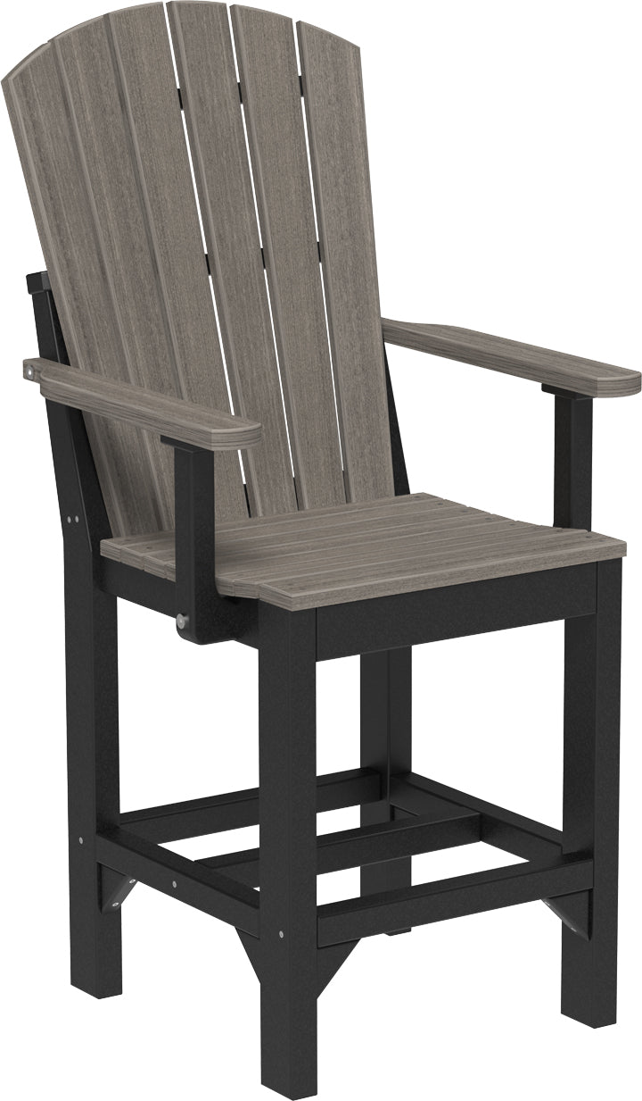 LuxCraft Adirondack Arm Chair (Dining, Counter, and Bar Height Available)