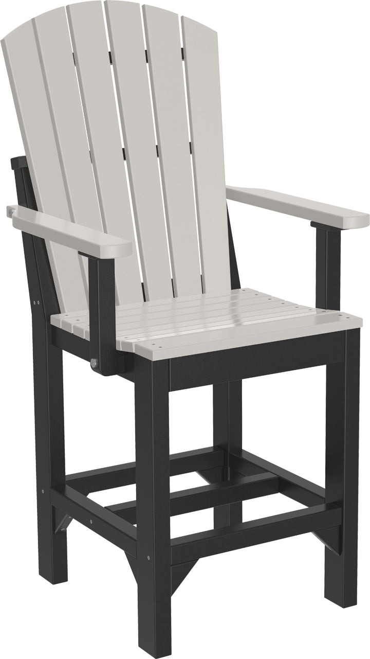 LuxCraft Adirondack Arm Chair (Dining, Counter, and Bar Height Available)