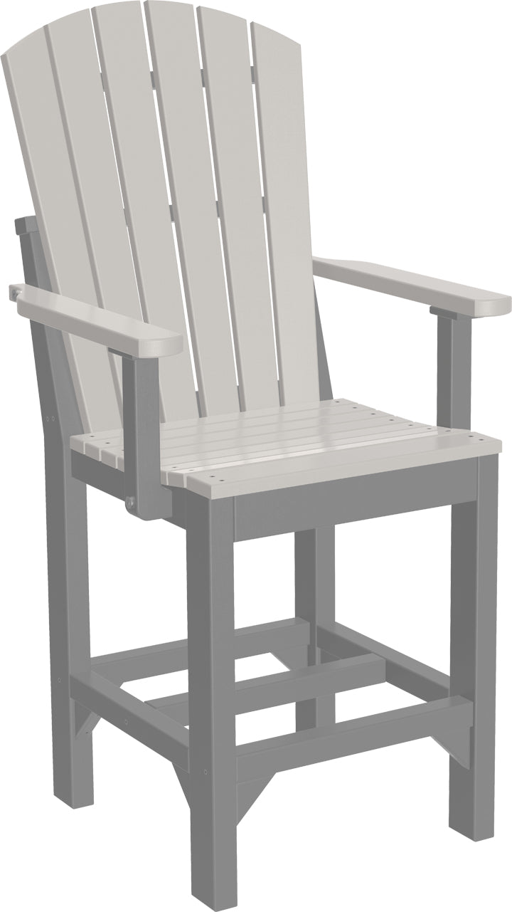 LuxCraft Adirondack Arm Chair (Dining, Counter, and Bar Height Available)