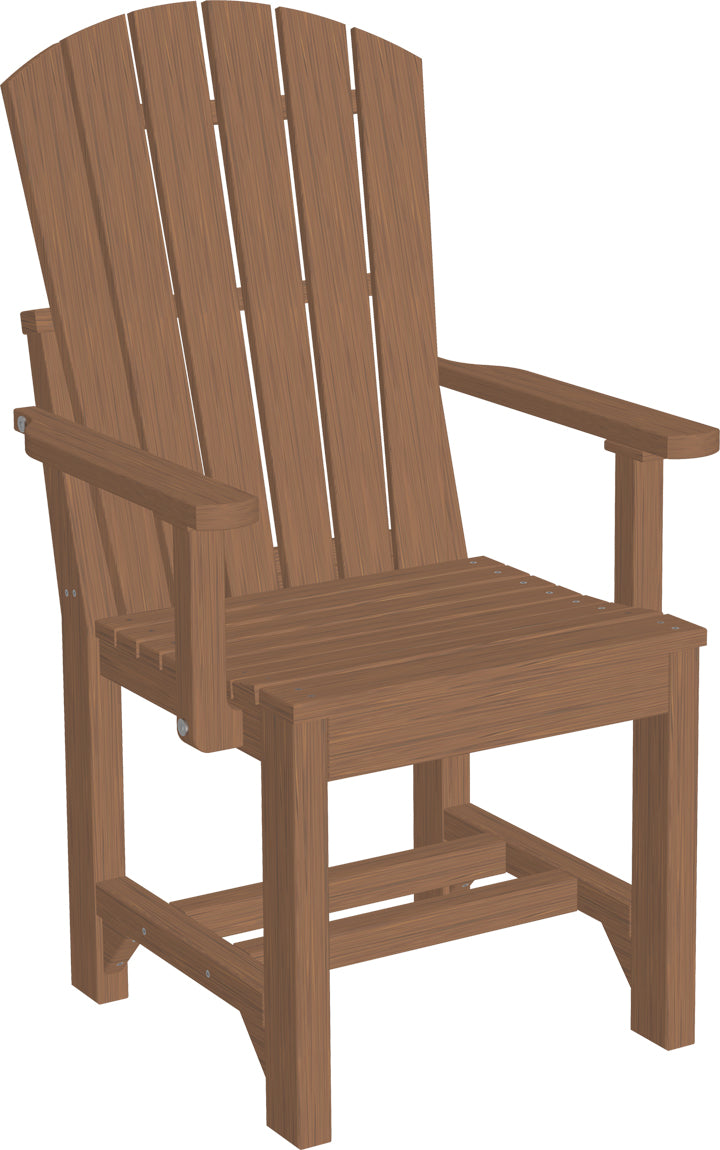 LuxCraft Adirondack Arm Chair (Dining, Counter, and Bar Height Available)