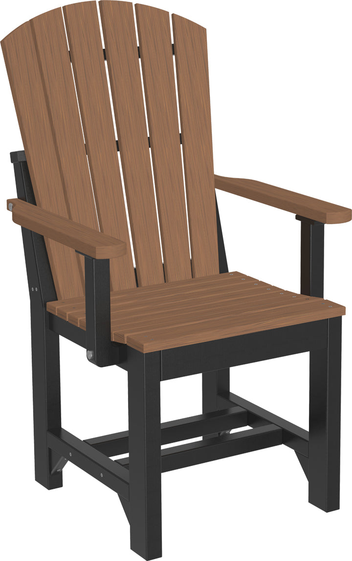 LuxCraft Adirondack Arm Chair (Dining, Counter, and Bar Height Available)