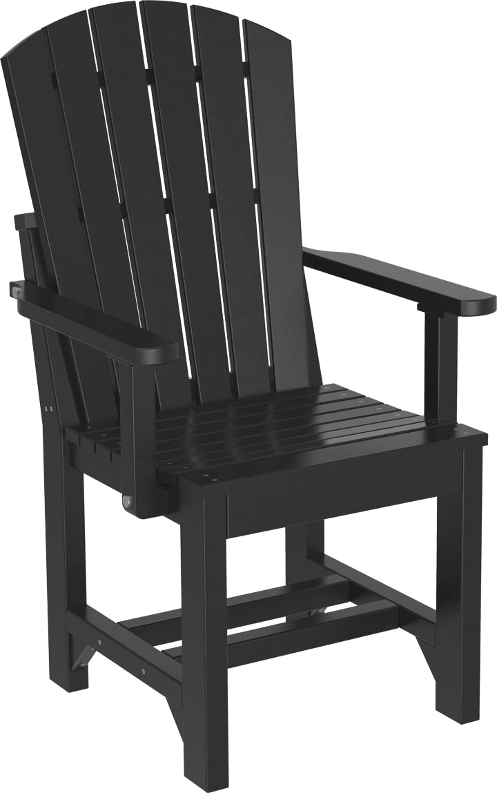 LuxCraft Adirondack Arm Chair (Dining, Counter, and Bar Height Available)