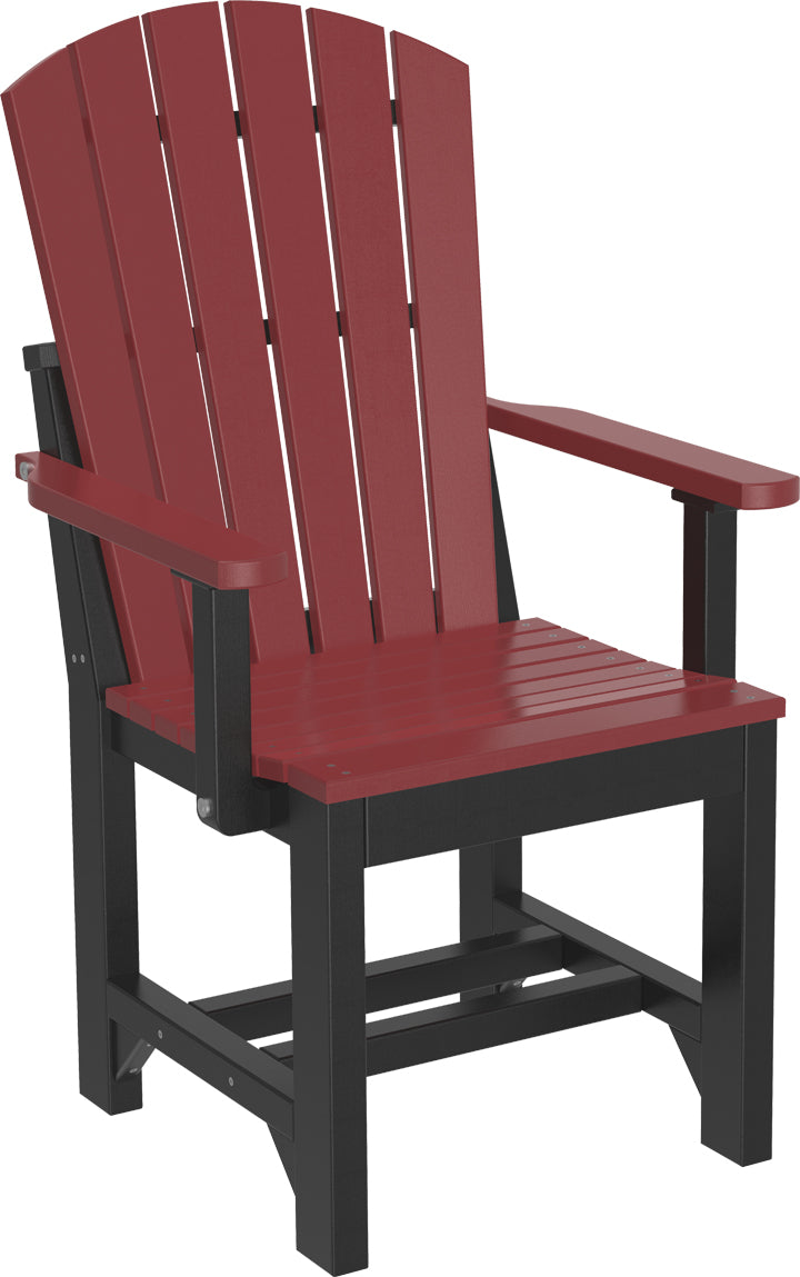 LuxCraft Adirondack Arm Chair (Dining, Counter, and Bar Height Available)