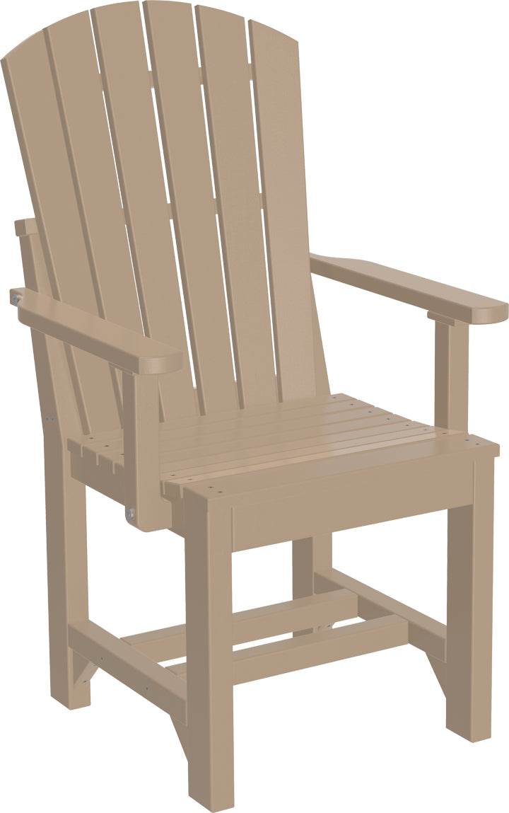 LuxCraft Adirondack Arm Chair (Dining, Counter, and Bar Height Available)