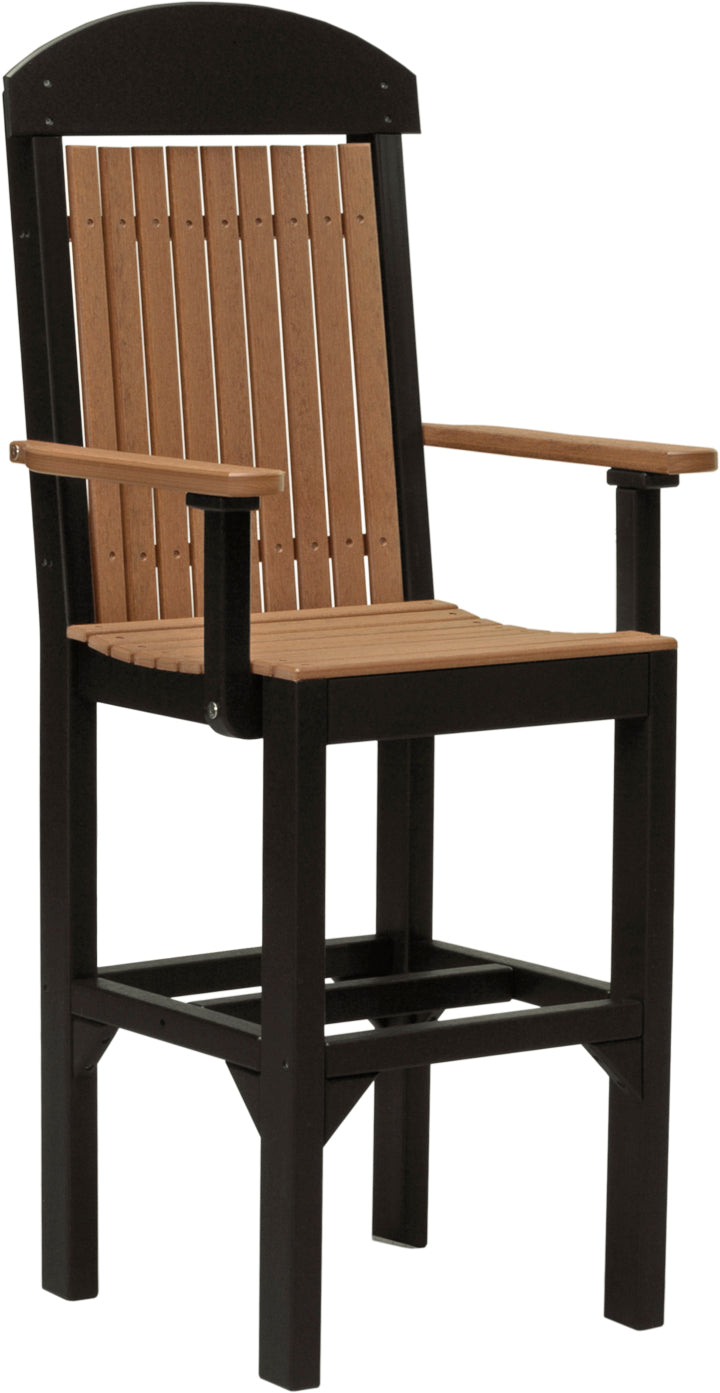 LuxCraft Classic Arm Chair (Dining, Counter, and Bar Height Available)