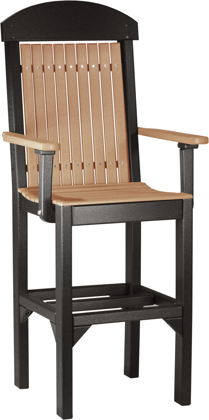 LuxCraft Classic Arm Chair (Dining, Counter, and Bar Height Available)