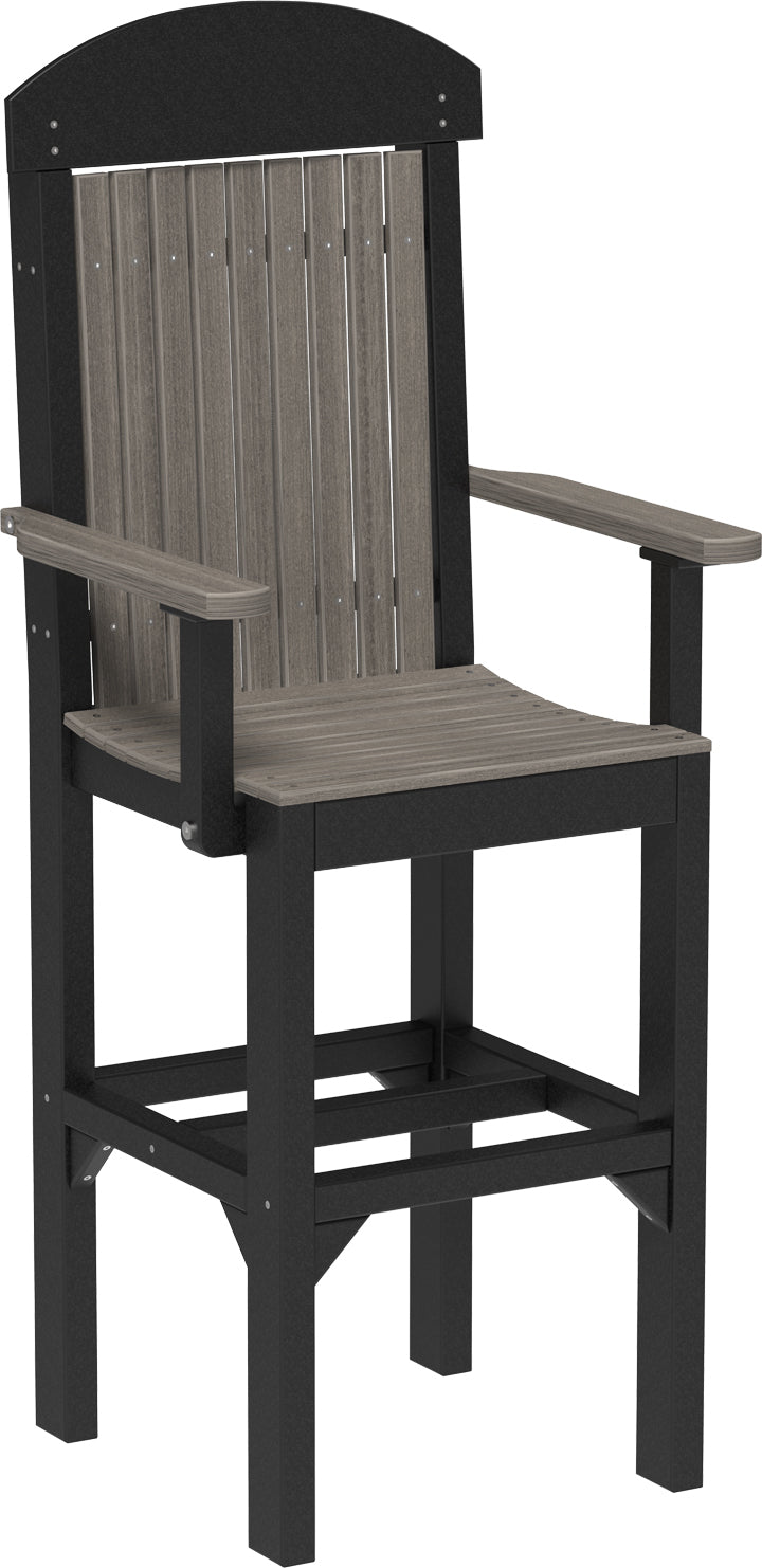 LuxCraft Classic Arm Chair (Dining, Counter, and Bar Height Available)