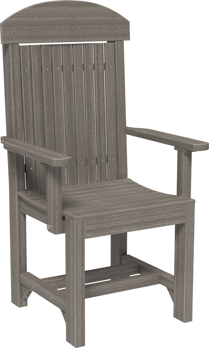 LuxCraft Classic Arm Chair (Dining, Counter, and Bar Height Available)