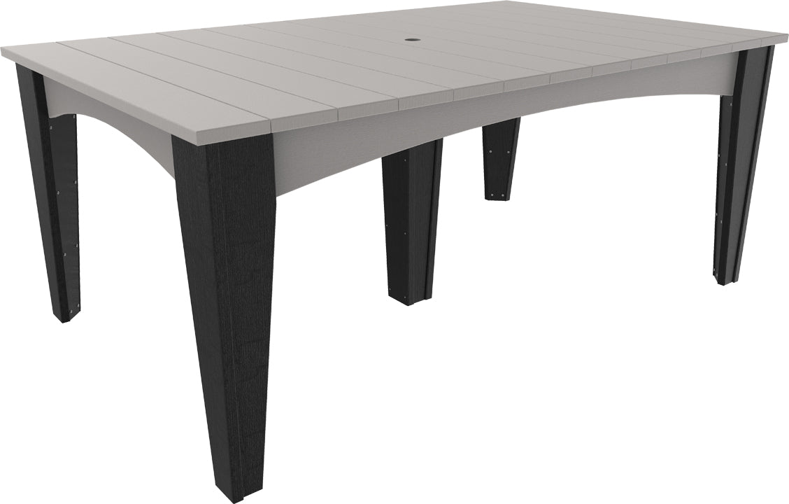 LuxCraft Island Dining Table (44" x 72" Rectangular)