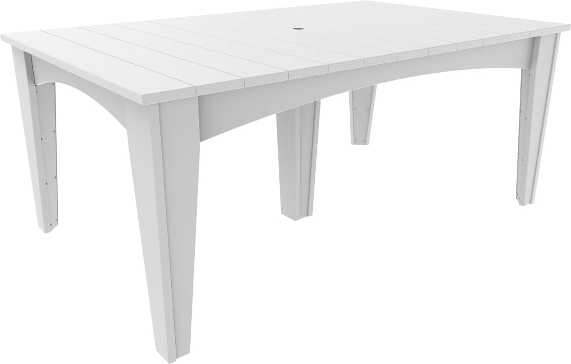 LuxCraft Island Dining Table (44" x 72" Rectangular)