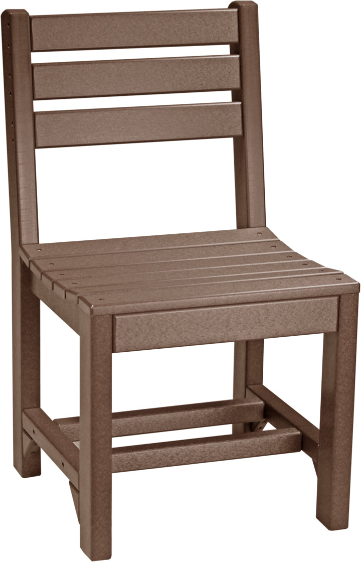 LuxCraft Island Side Chair (Dining, Counter, and Bar Height Available)