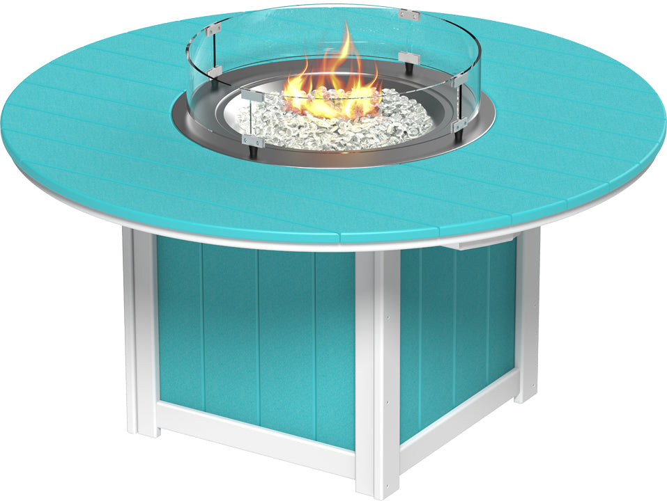 Round 60" LuxCraft Lumin Fire Table