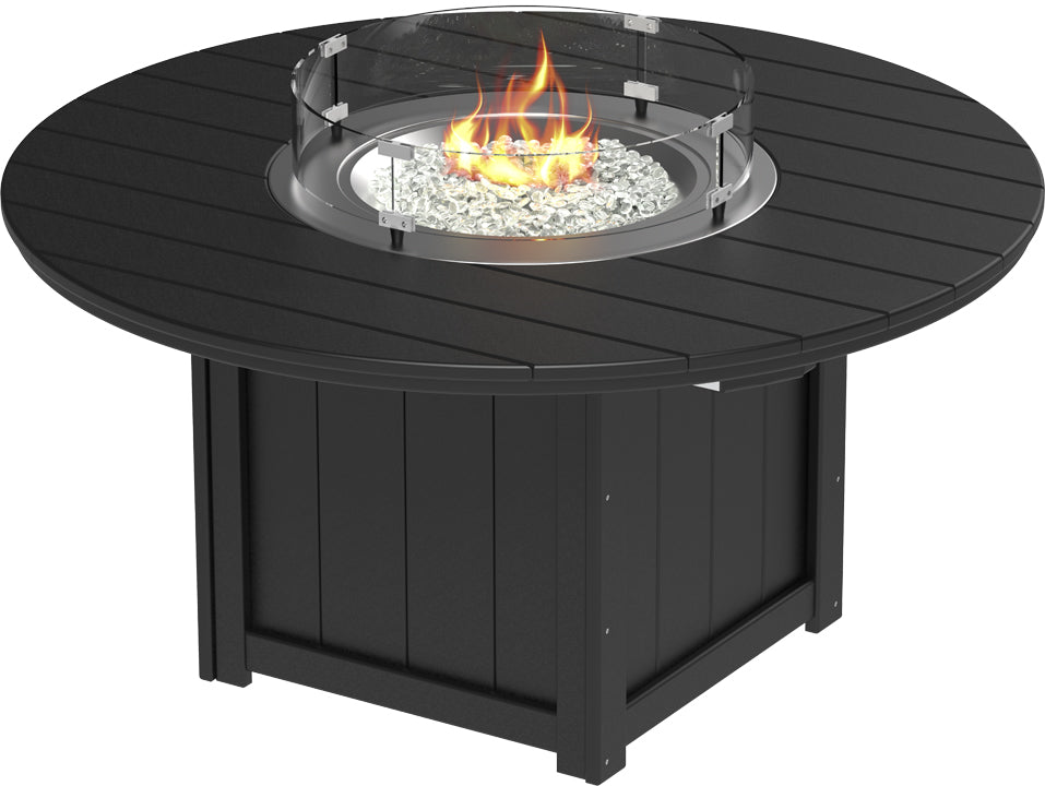 Round 60" LuxCraft Lumin Fire Table