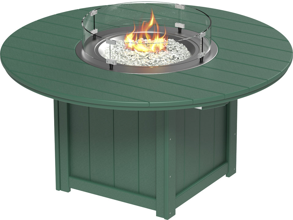 Round 60" LuxCraft Lumin Fire Table