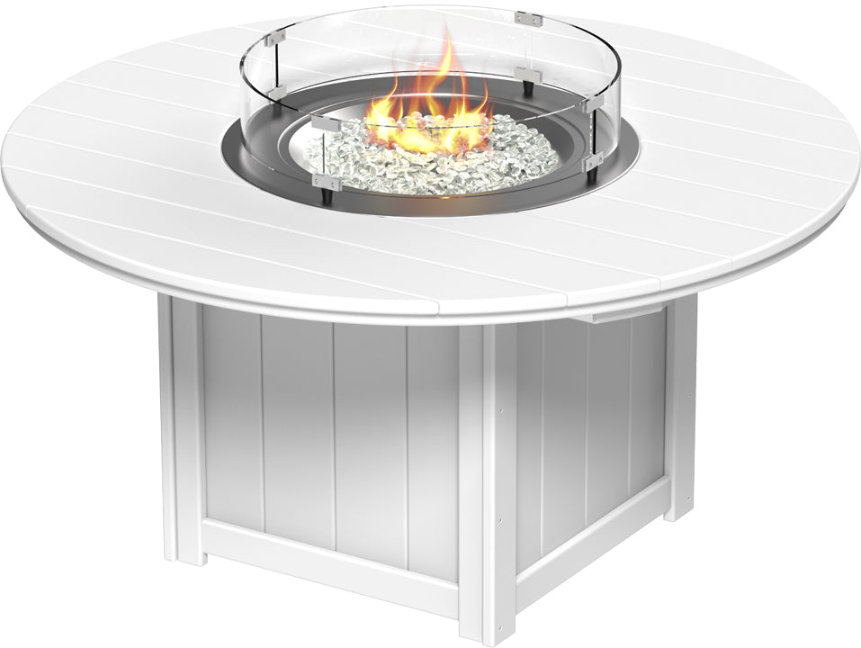 Round 60" LuxCraft Lumin Fire Table