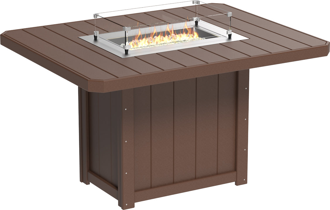 62" LuxCraft Lumin Fire Table