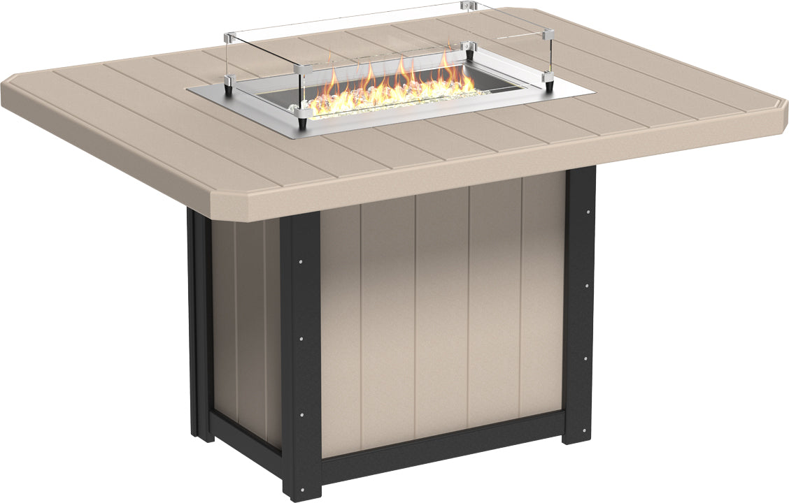 62" LuxCraft Lumin Fire Table