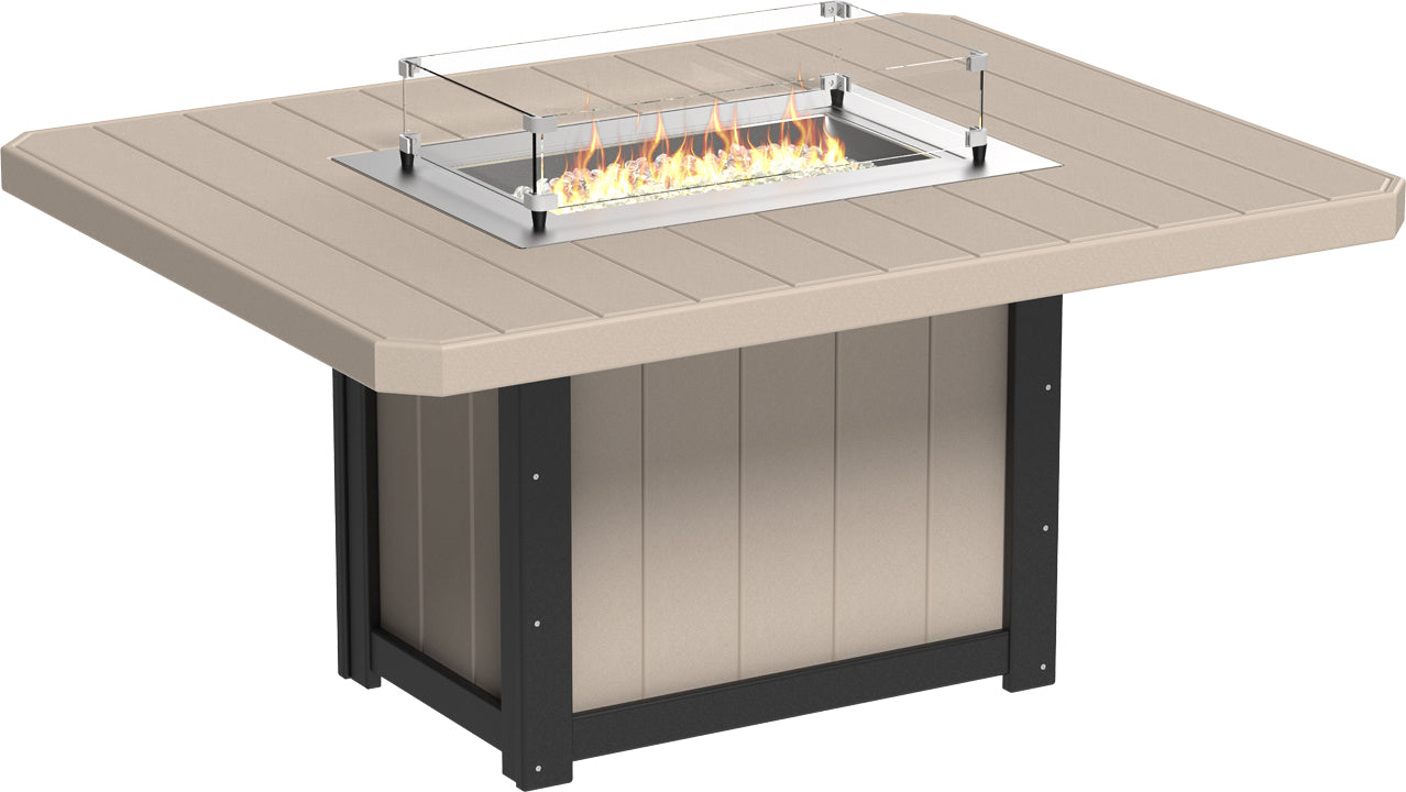 62" LuxCraft Lumin Fire Table