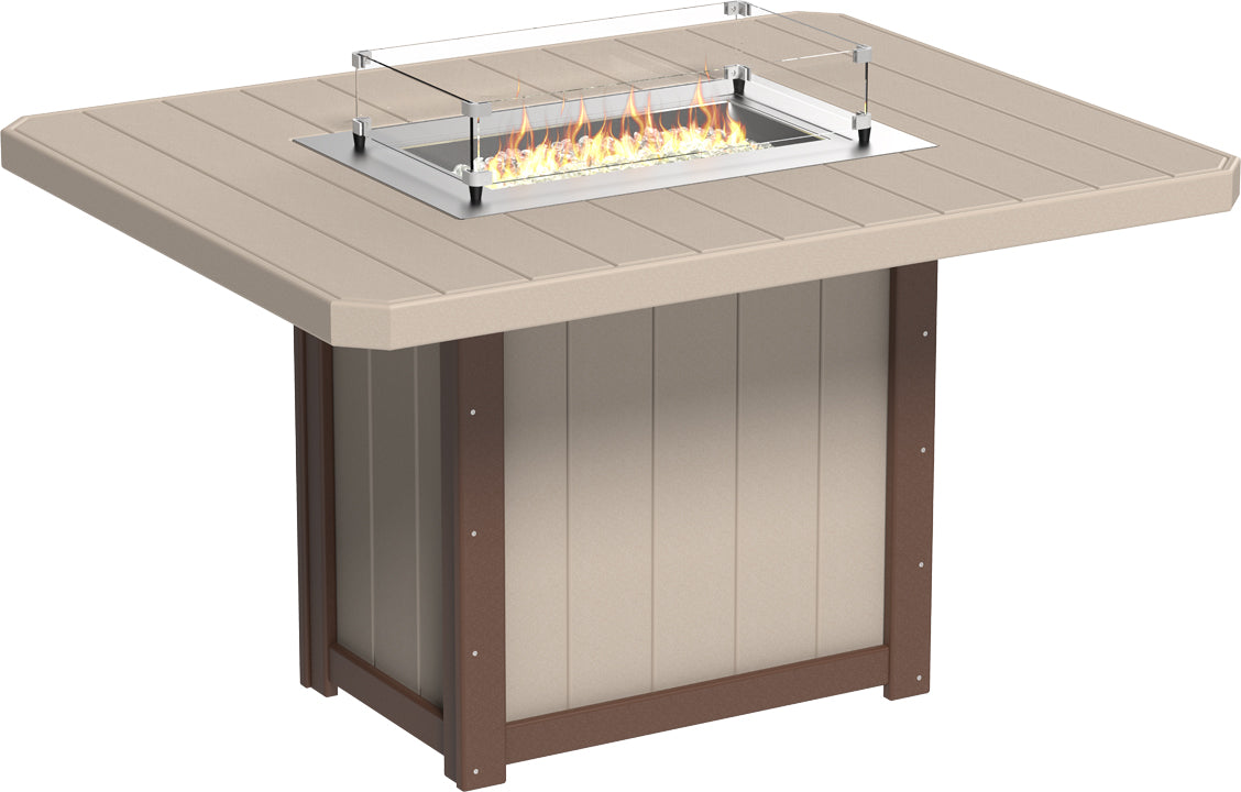 62" LuxCraft Lumin Fire Table