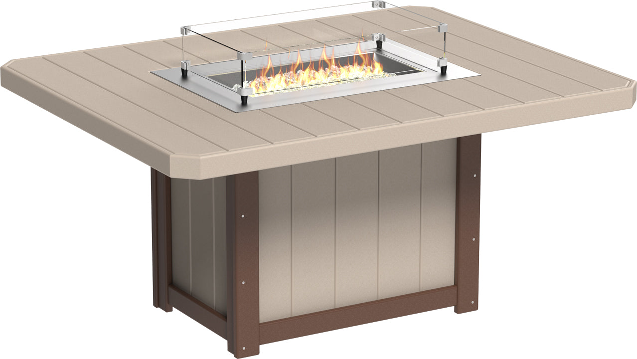 62" LuxCraft Lumin Fire Table