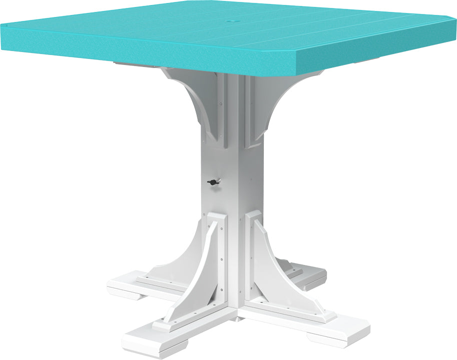 LuxCraft 41'' Square Table (Dining, Counter, and Bar Height Available)