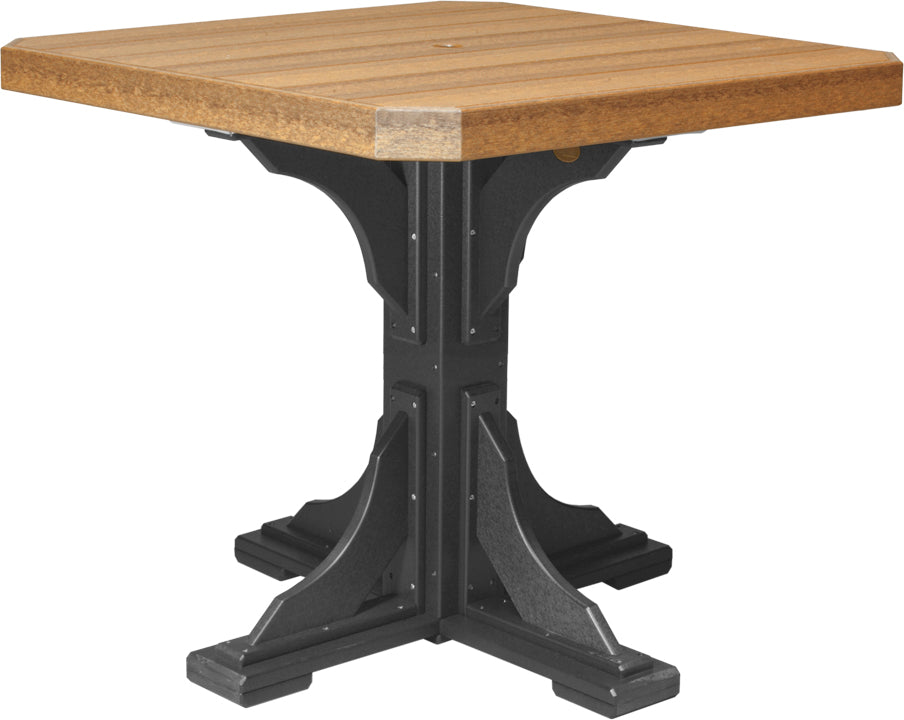 LuxCraft 41'' Square Table (Dining, Counter, and Bar Height Available)