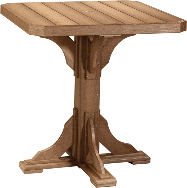 LuxCraft 41'' Square Table (Dining, Counter, and Bar Height Available)