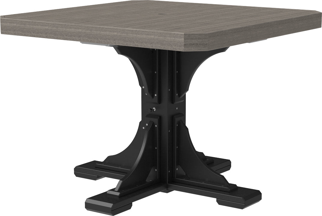 LuxCraft 41'' Square Table (Dining, Counter, and Bar Height Available)