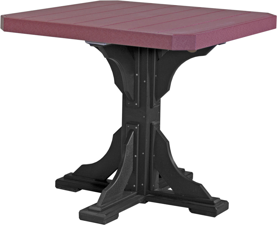 LuxCraft 41'' Square Table (Dining, Counter, and Bar Height Available)