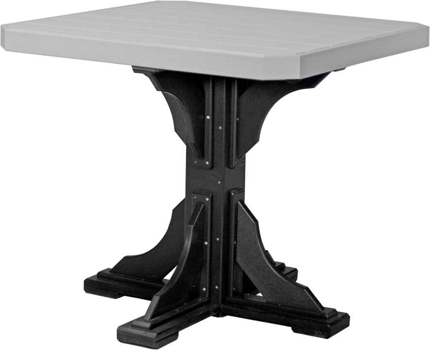 LuxCraft 41'' Square Table (Dining, Counter, and Bar Height Available)