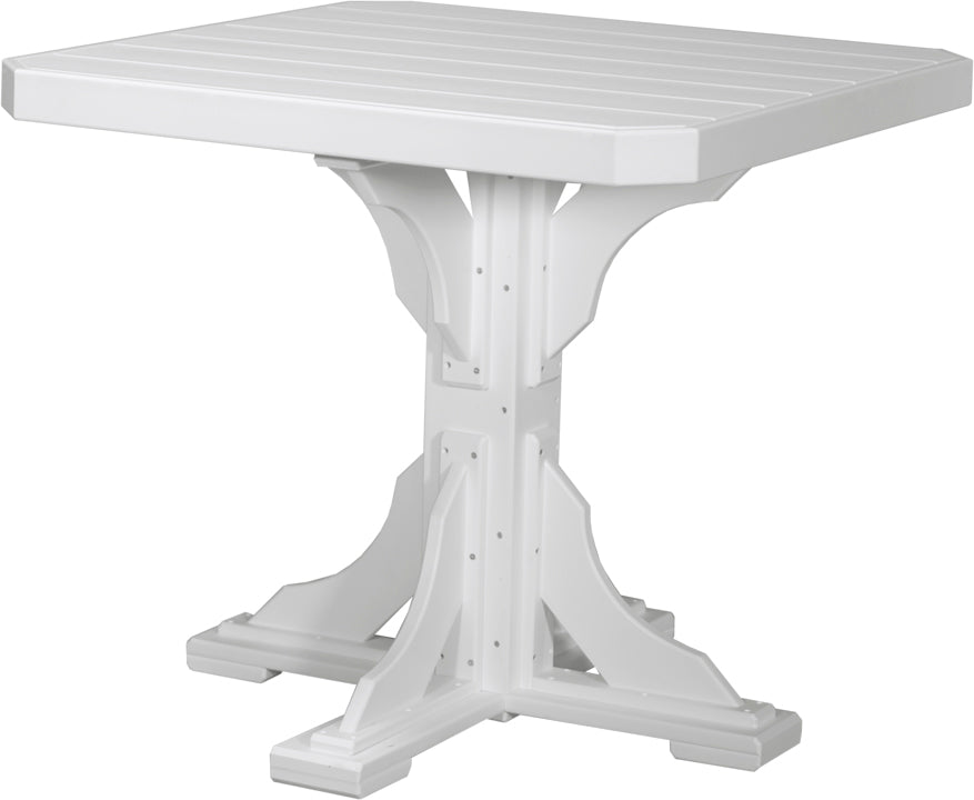 LuxCraft 41'' Square Table (Dining, Counter, and Bar Height Available)