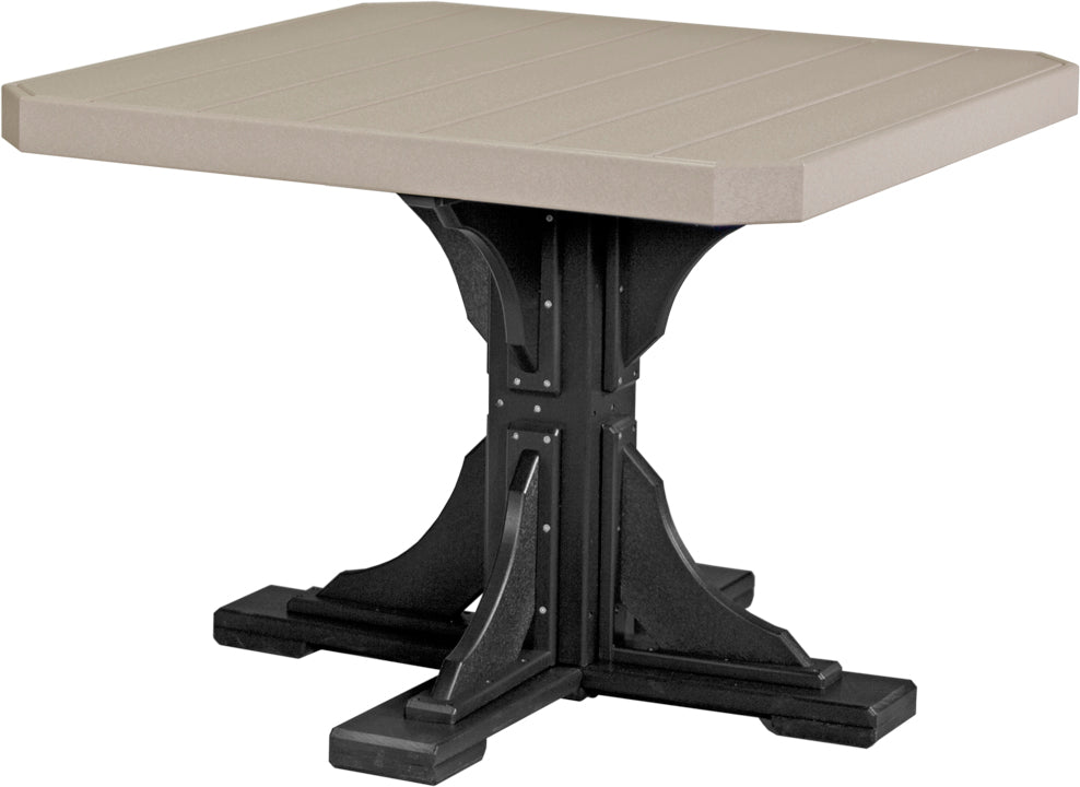 LuxCraft 41'' Square Table (Dining, Counter, and Bar Height Available)