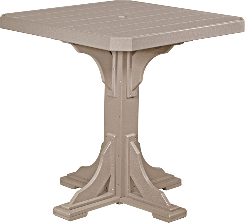 LuxCraft 41'' Square Table (Dining, Counter, and Bar Height Available)