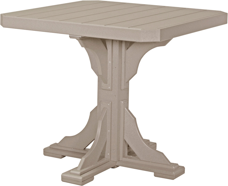 LuxCraft 41'' Square Table (Dining, Counter, and Bar Height Available)