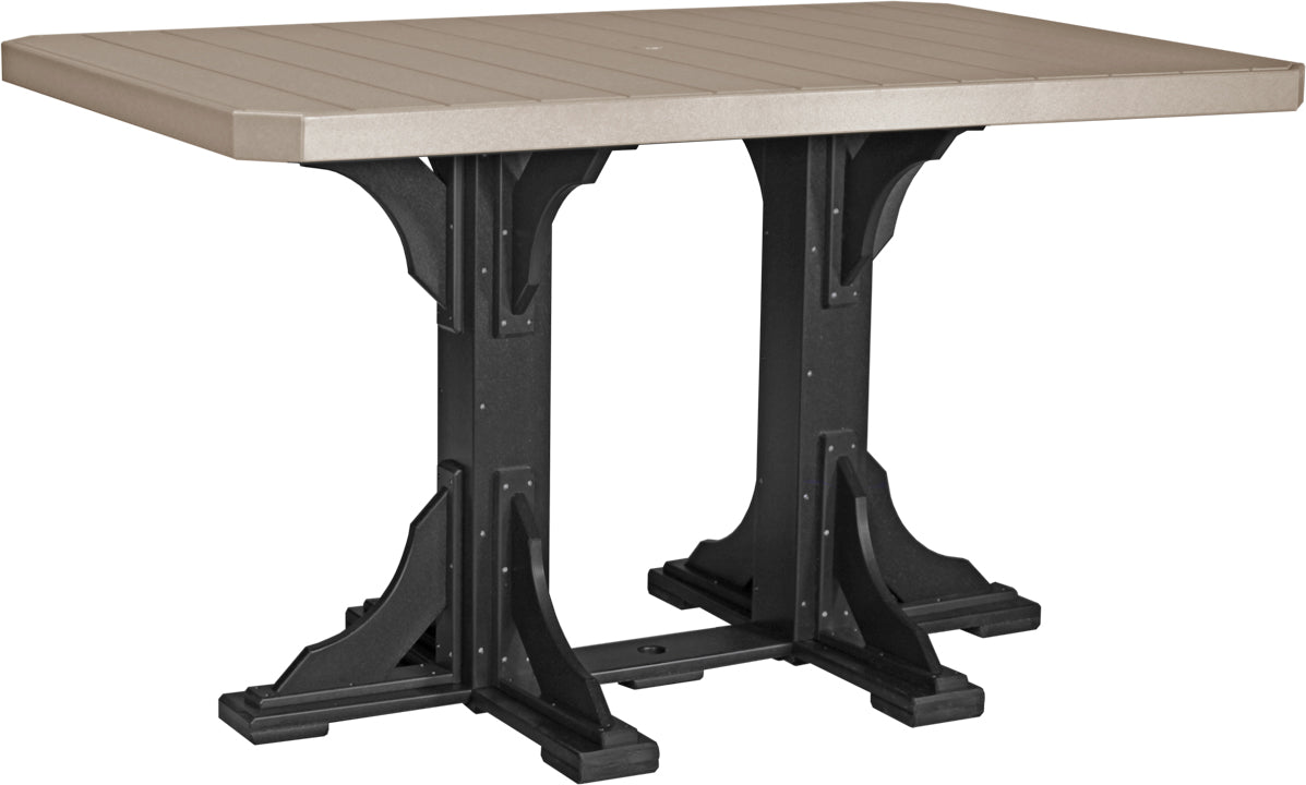 LuxCraft 4' x 6' Rectangular Table