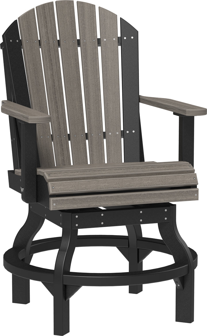 LuxCraft Adirondack Swivel Chair (Dining, Counter, and Bar Height Available)