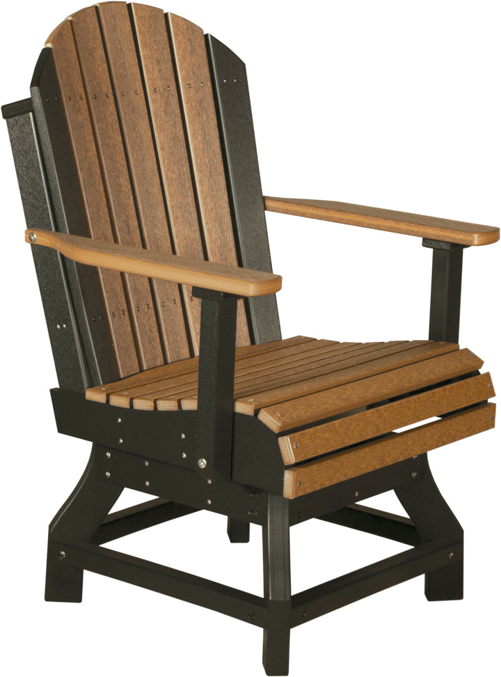 LuxCraft Adirondack Swivel Chair (Dining, Counter, and Bar Height Available)